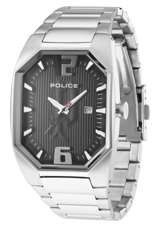 Браслет Police 04-PL.12895JS/02M, из стали, стальной, размер