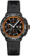 Ремень Tag Heuer FT6038, из каучука, черный, 22 мм, под клипсу