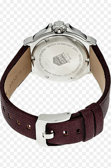 Ремень Tag Heuer BC0848, из кожи телёнка и сатина, фиолетовый