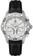 Ремень Tag Heuer BT0712, из каучука, черный, размер 21мм