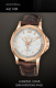 Ремень Corum 0480/00480, из кожи аллигатора, коричневый, размер 21/18 мм