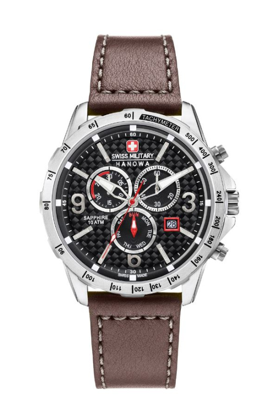 Ремень Swiss Military Hanowa STL 06-4251.04.007, из кожи телёнка, размер 22 мм