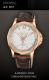 Ремень Corum 0480/00545, из кожи аллигатора, коричневый, размер 21/18 мм