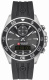 Черный ремешок из полиуретана для часов Swiss Military Hanowa SWORD ANADIGIT CHRONO, с застежкой в комплекте