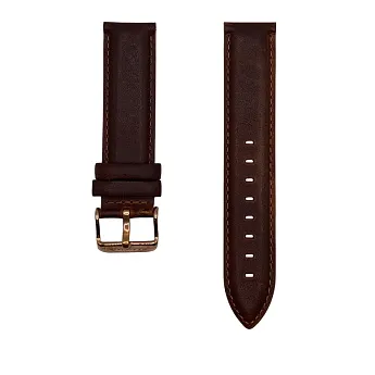 Ремень Daniel Wellington DW00200125, из кожи телёнка, коричневый, размер 20 мм