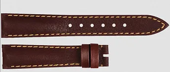 Ремень Corum 0480/00478, из кожи телёнка, коричневый, размер 22/18 мм