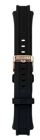 Оригинальный ремешок FESTINA из каучука, черный 26.92 мм, для модели часов F20525/1