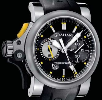 Ремень Graham BRAK43B, из каучука, черный, размер 22/20 мм