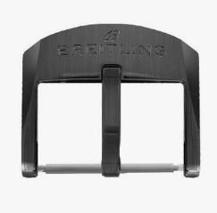 Пряжка Breitling M20BASA.6, из стали, черный, размер 20 мм