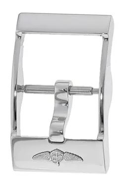 Пряжка Breitling A20SS.1, из сатинированной нерж. стали для каучукового ремешка, размер 20 мм